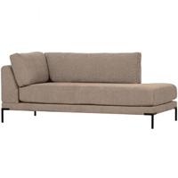 vtwonen Couple Lounge Element Rechts - Polyester - Mud - 89x100x200