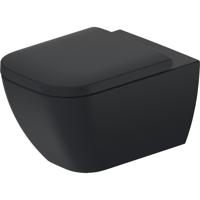 Duravit Happy D.2 Wandcloset - 54x34cm - diepspoel - zonder spoelrand - mat antraciet 222209ad00