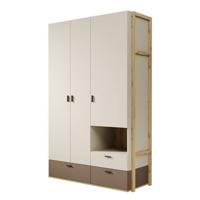 Meubella Kinderkledingkast Livingston - Beige - 135 cm