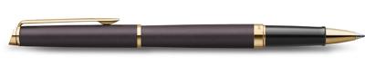 Waterman Hémisphère Metalic roller, fijn, zwart GT, giftbox