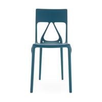 Kartell A.I. Lite eetkamerstoel Petrol