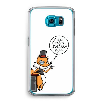 Geen Gezeik: Samsung Galaxy S6 Transparant Hoesje