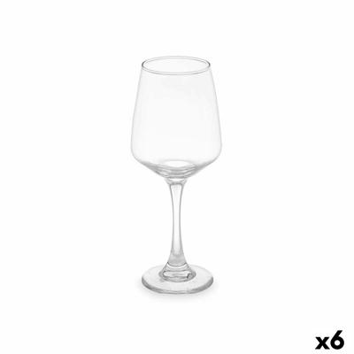 Wijnglas Vivalto Transparant Glas 420 ml (6 Stuks)
