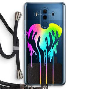 Hold My Heart: Huawei Mate 10 Pro Transparant Hoesje met koord