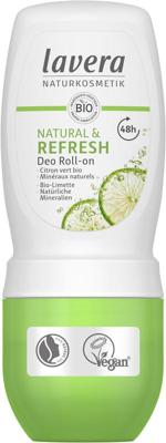Lavera Deodorant roll-on natural & refresh bio EN-IT