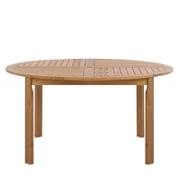 Beliani TOLVE - Eettafel-Lichte houtkleur-Acaciahout - thumbnail
