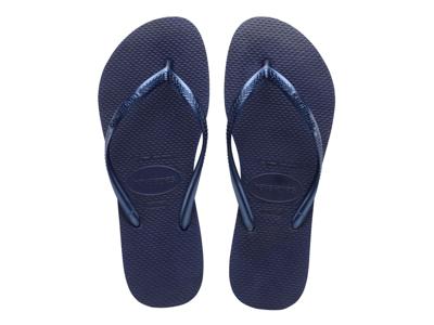 Havaianas Slim navy blue donkerblauw maat 4142