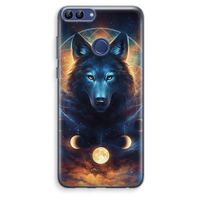 Wolf Dreamcatcher: Huawei P Smart (2018) Transparant Hoesje