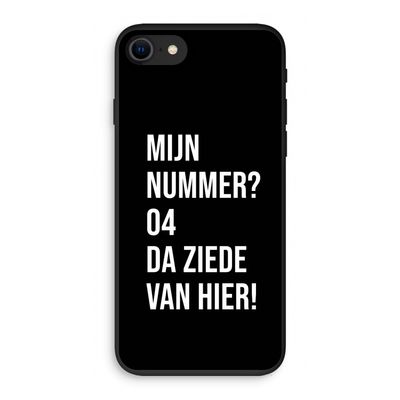 Da ziede van hier - Zwart: iPhone 7 Biologisch afbreekbaar hoesje