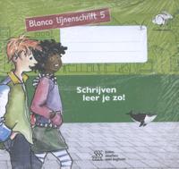 Schrijven leer je zo! - Blanco lijnenschrift 5 - set van 5 ex. (Paperback)
