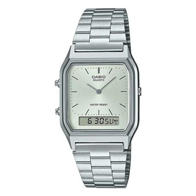 Horloge Dames Casio AQ-230A-7AMQYES Wit Zilverkleurig