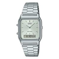 Horloge Dames Casio AQ-230A-7AMQYES Wit Zilverkleurig
