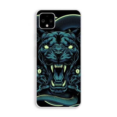 Cougar and Vipers: Pixel 4 XL Transparant Hoesje