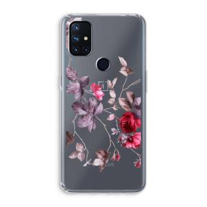 Mooie bloemen: OnePlus Nord N10 5G Transparant Hoesje