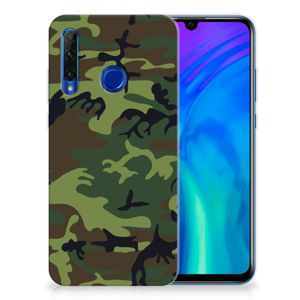 Honor 20 Lite TPU bumper Army Dark