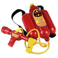Theo Klein Fireman's water sprayer, net bag + header card - thumbnail