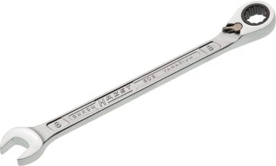 HAZET Ratelringsteeksleutel 606-8 · Buitentwaalfkant tractieprofiel · SW 8 mm