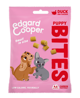 Edgard & Cooper Bites Small Puppy Eend&Kip hondensnacks 50 gram