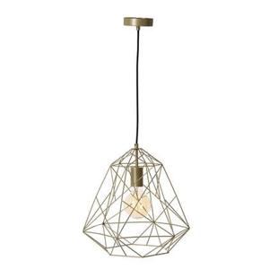 QAZQA Industriële hanglamp goud - Framework Basic