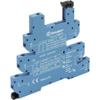 Finder 93.64.0.024 Relaissocket Met houderbeugel, Met LED, Met EMC-ontstoringsschakeling Geschikt voor serie: Finder serie 34 Finder 34.51, Finder 34.81 Tray 1