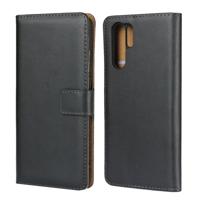 Horizontale Flip lederen case voor Huawei P30 Pro met magnetische gesp & houder & card slots & portemonnee (zwart)