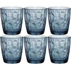 Tumbler drinkglazen - 18x - blauw - 300 ml - waterglazen - glazen