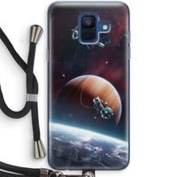 Examiner: Samsung Galaxy A6 (2018) Transparant Hoesje met koord