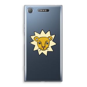 Kleine leeuw: Sony Xperia XZ1 Transparant Hoesje