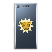 Kleine leeuw: Sony Xperia XZ1 Transparant Hoesje
