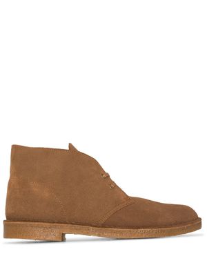 Clarks Originals desert-boots texturées - Marron