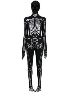 Natasha Zinko combinaison Skeleton Halloween - Noir