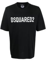 DSQUARED2 t-shirt à logo imprimé - Noir