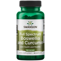 Full Spectrum Boswellia & Curcumin | Swanson | 60ct