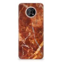Nokia G50 | TPU | Siliconen hoesje | Marmer Bruin