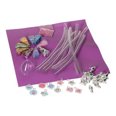 Creative Craft Group Glitter water armbanden maken