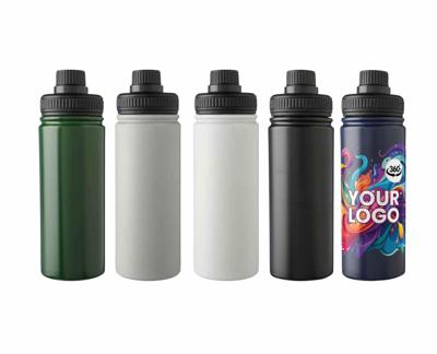 Dubbelwandige Drinkfles RVS