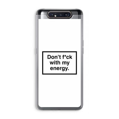 My energy: Samsung Galaxy A80 Transparant Hoesje