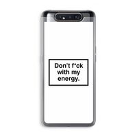 My energy: Samsung Galaxy A80 Transparant Hoesje