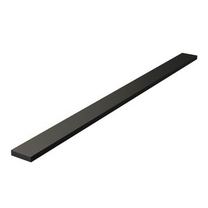 Tegelinlegrooster Brauer Black Edition Omkeerbaar tbv Douchegoot STD/W/PS 100x7 cm Inclusief Afstandhouders Brauer