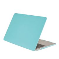 Lunso MacBook Air 13 inch (2010-2017) cover hoes - case - Mat Cyaan
