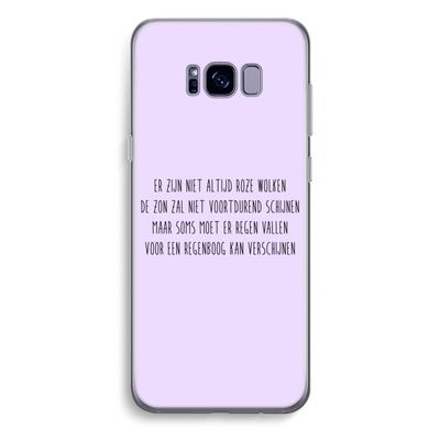 Regenboog: Samsung Galaxy S8 Plus Transparant Hoesje