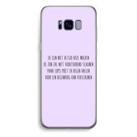 Regenboog: Samsung Galaxy S8 Plus Transparant Hoesje