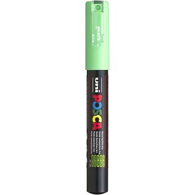 Uni-Posca Posca marker, afm pc-1m, lijndikte 0,7 mm, extra-fijn, lichtgroen, 1 stuk