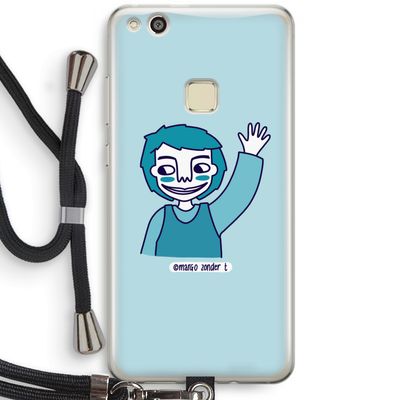 Zwaai: Huawei Ascend P10 Lite Transparant Hoesje met koord