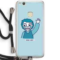Zwaai: Huawei Ascend P10 Lite Transparant Hoesje met koord