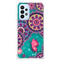 Samsung Galaxy A23 Back Cover Cirkels en Vlinders