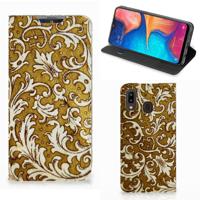 Telefoon Hoesje Samsung Galaxy A30 Barok Goud