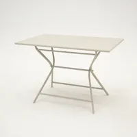 Tuintafel globe 110x70 crème