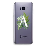 Green Brush: Samsung Galaxy S8 Plus Transparant Hoesje