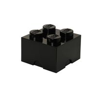 LEGO - Set van 4 - Opbergbox Brick 4, Zwart - LEGO - thumbnail